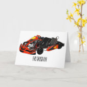 カルトレーシングカートゥーンイラストレーション カード (黄色い花)