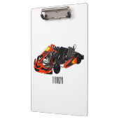 カルトレーシングカートゥーンイラストレーション クリップボード (左)