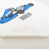 カルトレーシングカートゥーンイラストレーション シェルパブランケット (3/4)