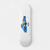 カルトレーシングカートゥーンイラストレーション スケートボード (正面)