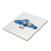 カルトレーシングカートゥーンイラストレーション タイル (側面)