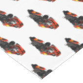 カルトレーシングカートゥーンイラストレーション テーブルクロス (アングル)