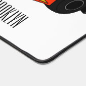 カルトレーシングカートゥーンイラストレーション デスクマット (コーナー)