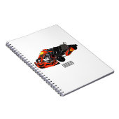 カルトレーシングカートゥーンイラストレーション ノートブック (右側)
