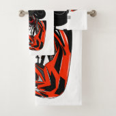 カルトレーシングカートゥーンイラストレーション バスタオルセット (インサイチュ)