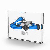 カルトレーシングカートゥーンイラストレーション フォトブロック (右)