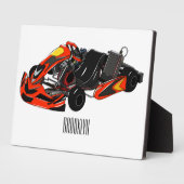 カルトレーシングカートゥーンイラストレーション フォトプラーク (側面)