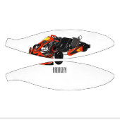 カルトレーシングカートゥーンイラストレーション ミニバスケットボール (パネル)