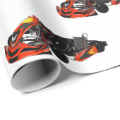 カルトレーシングカートゥーンイラストレーション ラッピングペーパー (ロールコーナー)