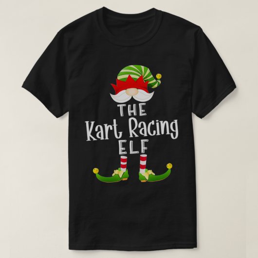 カルトレーシング小妖精や小人グループクリスマスパジャマおもしろいパーティー Tシャツ (デザイン正面)
