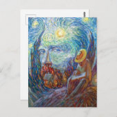 カルト幻想ファンゴッホヌート ポストカード (正面/裏面)