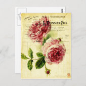 カルト郵便フルーアアンシエンヌ ポストカード (正面/裏面)