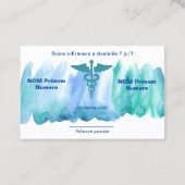 カルト・デ・ヴィサイト 名刺 (裏面)