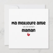 カルト「Ma meilleure amie va devenir maman」 カード (正面)