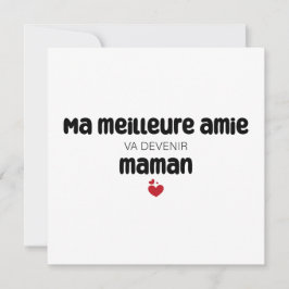 カルト「Ma meilleure amie va devenir maman」 カード