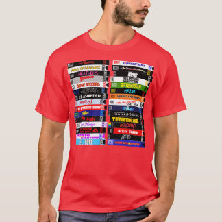 カルトVHSスタック Tシャツ