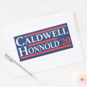 カルドウェル2020年 長方形シール (封筒)