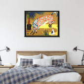 カルドゾ – ピエロホースサラマンデル キャンバスプリント (インサイチュ (寝室))