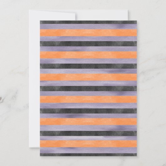 カルドロンハロウィーンベビーが赤ちゃんシャワーを醸造している 招待状 (裏面)