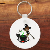 カルドロン魔女 キーホルダー (正面)