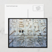 カルナク字形 ポストカード (正面/裏面)