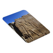 カルナックの神殿の壁にある古代の象形文字 マグネット (右側)