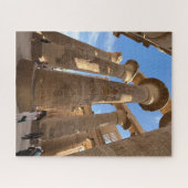 カルナックテンプルルクソールエジプトの列 ジグソーパズル (横)