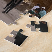 カルナックテンプルルクソールエジプトの列 ジグソーパズル (側面)