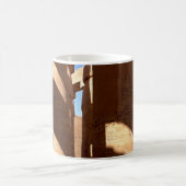 カルナックテンプル – ルクソール,エジプト コーヒーマグカップ (中央)