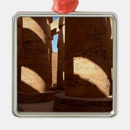 カルナックテンプル – ルクソール,エジプト メタルオーナメント (正面)