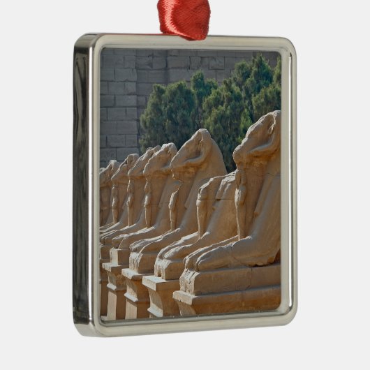 カルナック寺院のスフィンクス通り – エジプト メタルオーナメント (右)