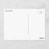 カルナック寺院はがき ポストカード (裏面)