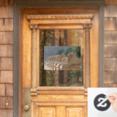 カルナック神殿のスフィンクス並ぶ大通り - エジプト ウィンドウサイン (ホームデコレーション)