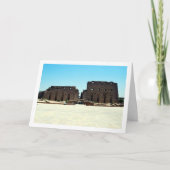 カルナック神殿への入口、ルクソール、エジプト カード (正面)