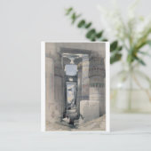 カルナック – ドロモスまたは寺院の最初のコート ポストカード (スタンド正面)