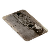 カルナック，Tの柱のホールのグループ写真 マグネット (右側)