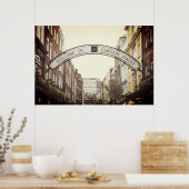 カルナビ通り標識,ロンドン ポスター (キッチン)