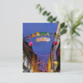 カルナビ通り，ソーホー，ロンドンポストカード ポストカード (スタンド正面)