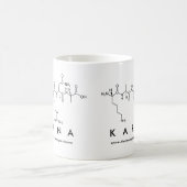 カルナペプチド名mug コーヒーマグカップ (中央)