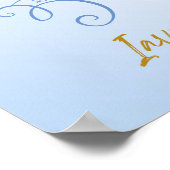 カルナ霊気イアヴァマンダラスカイブルーポスター ポスター (角)