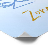 カルナ霊気ゾナーマンダラスカイブルー ポスター (角)