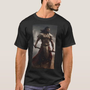 カルナ：戦士インディアン神話 – Suryaputra Tシャツ
