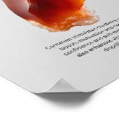 カルネリアン結晶意味 ポスター (角)