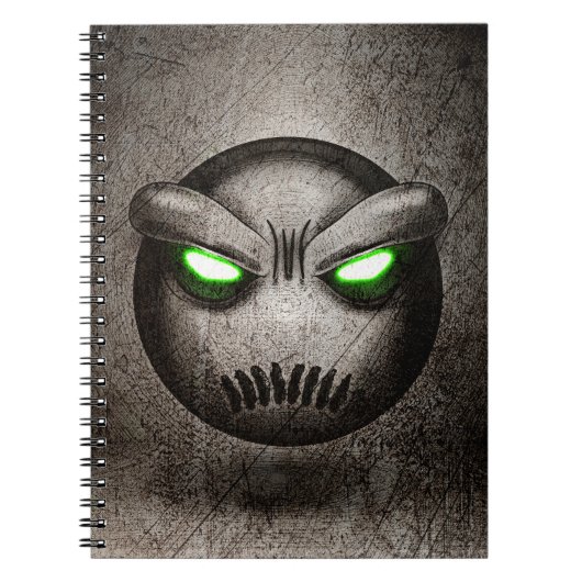 カルネ無手文字ヴィンテージ ノートブック (正面)