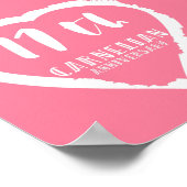 カルネ結婚リア17伝統的周年 ポスター (角)