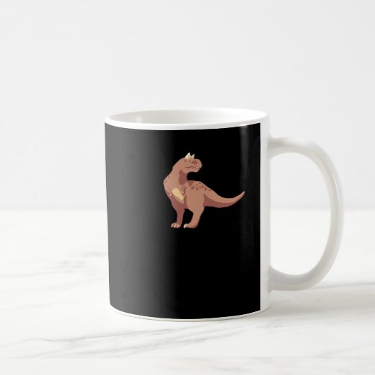 カルノタウルスのシール コーヒーマグカップ (右)