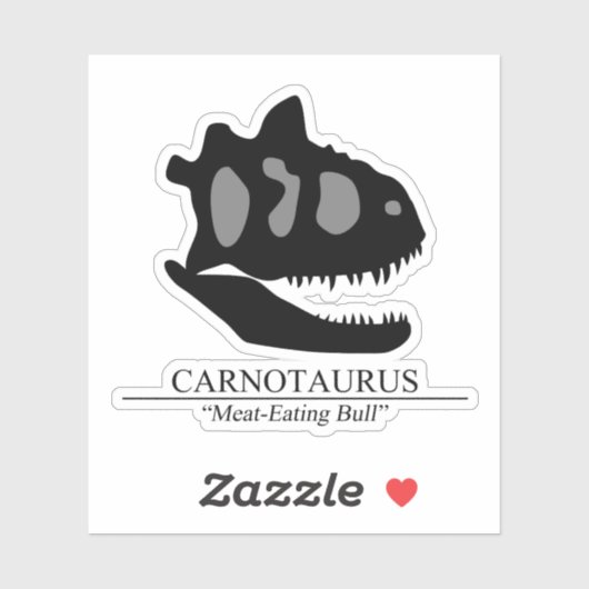カルノタウロススカル シール (シート)