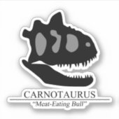 カルノタウロススカル シール (正面)
