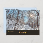 カルハムトレイル ミシサガ オンタリオ州 ポストカード (正面/裏面)
