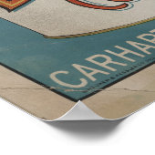 カルハートとブラザー祝ローストコーヒー ポスター (角)